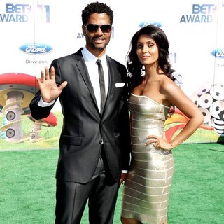 Eric Benet, Manuela Testolini in BET Awards 2011